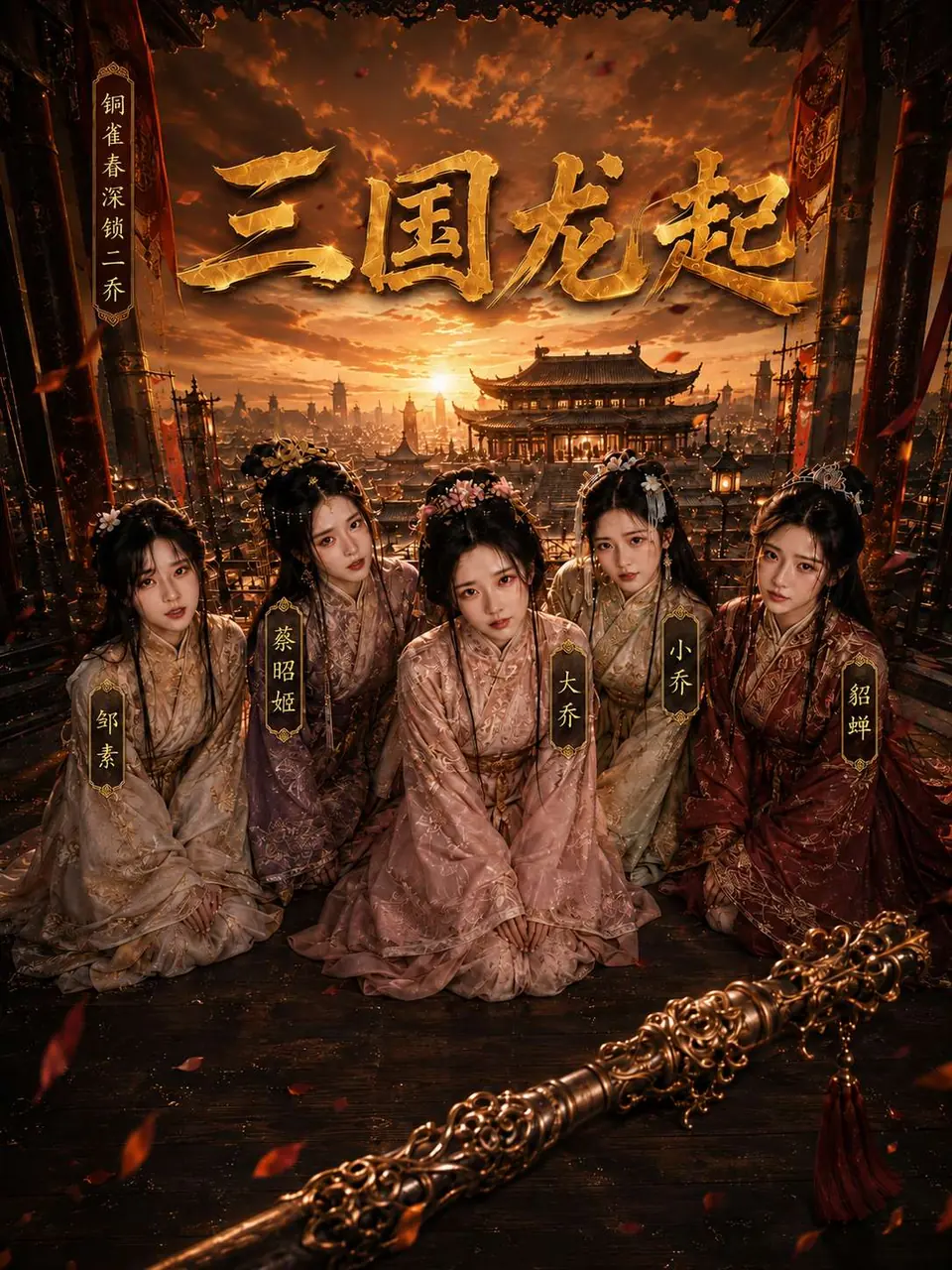 《三国龙起》剧集海报