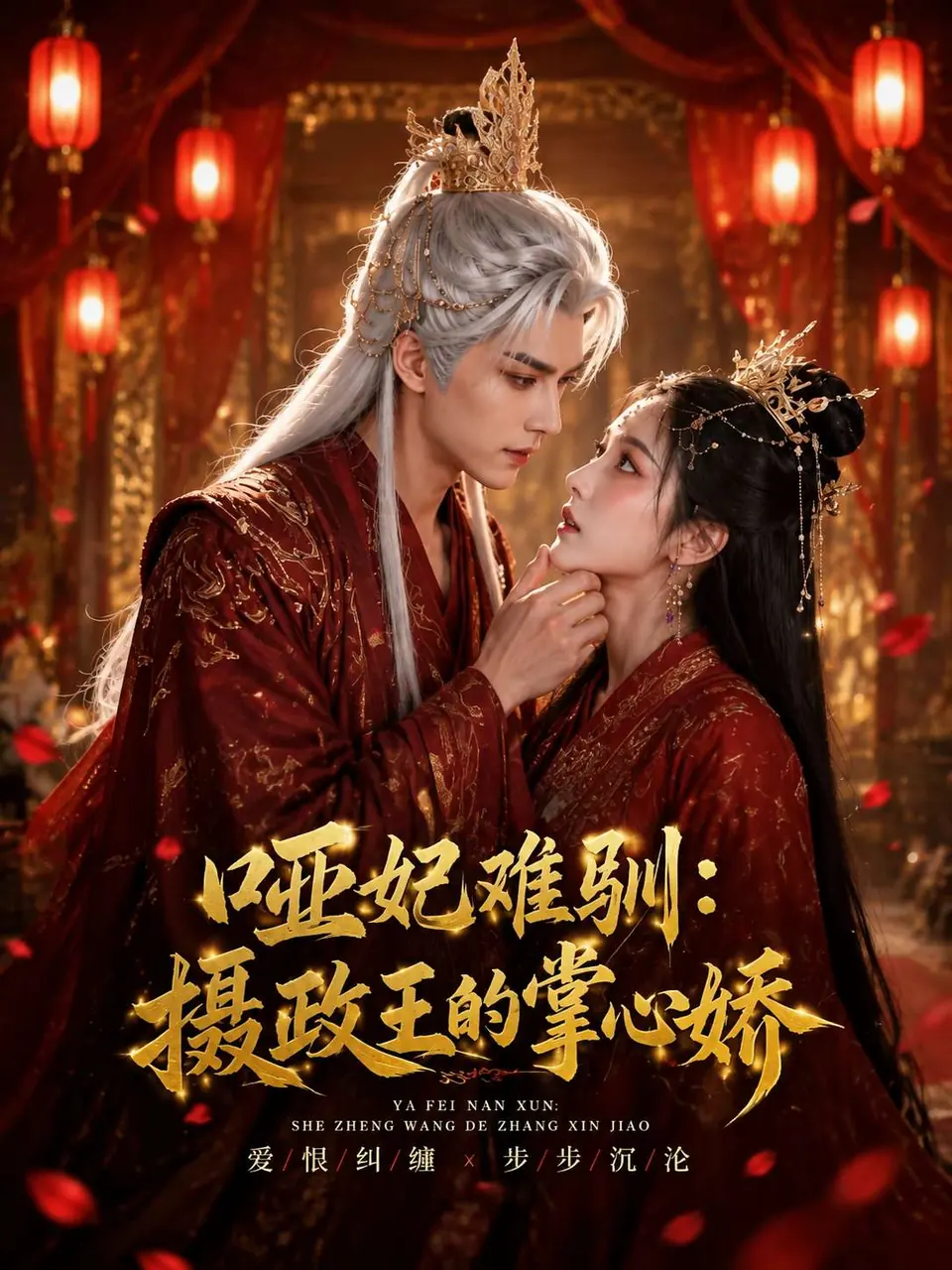 《哑妃难训：摄政王的掌心娇》剧集主视觉海报